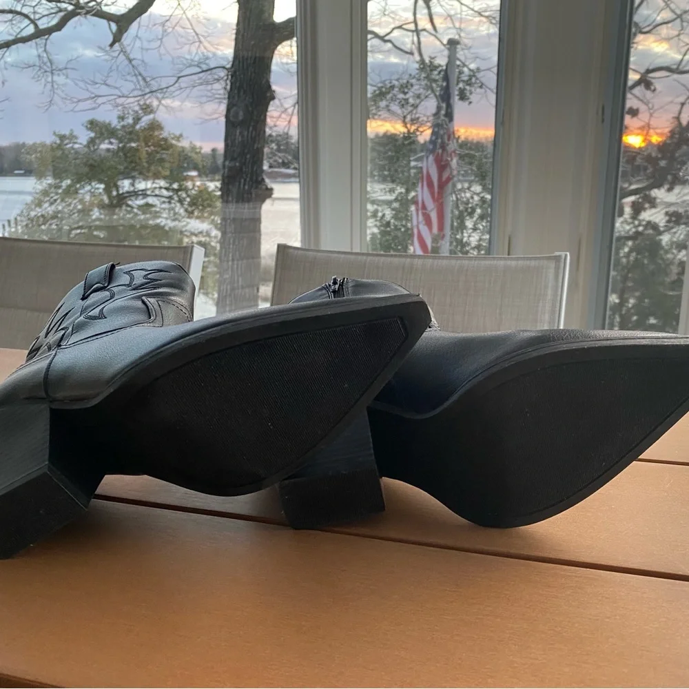 SO Goods Tapanga short black western boots - Picture 7 of 9